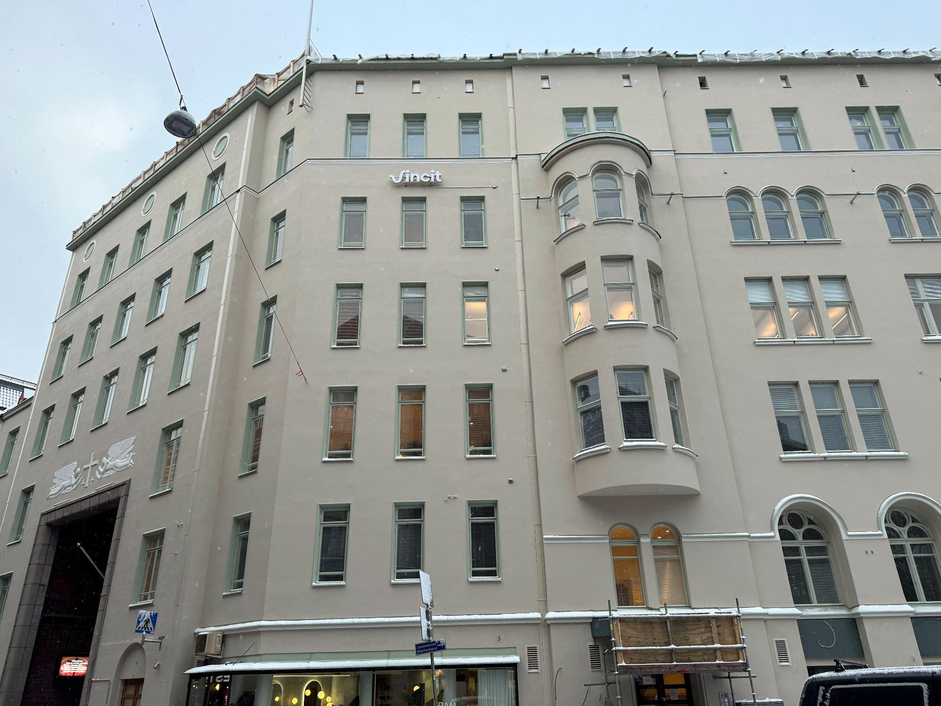 Fredrikinkatu 42 sai uuden upean julkisivun.jpg