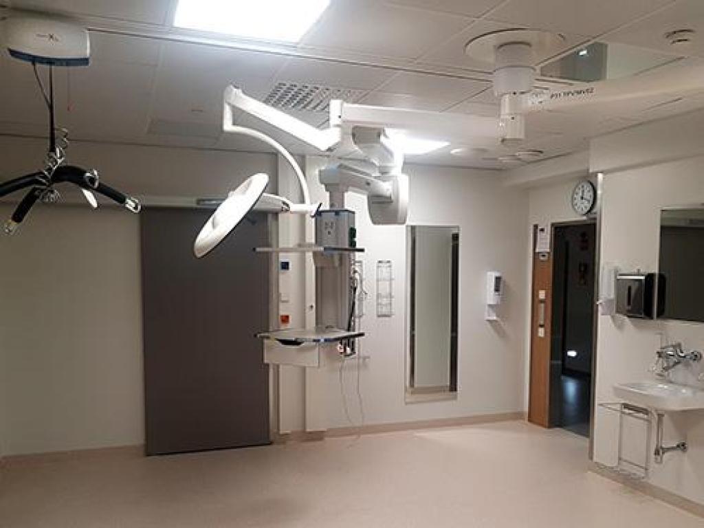 2 Jorvin sairaala, sprinkleriurakka, sprinkleri.jpg