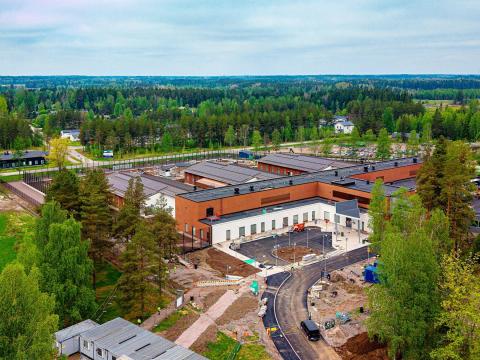 Uusi sairaalarakennus Ohkola, sähkö ja automaatio.jpg