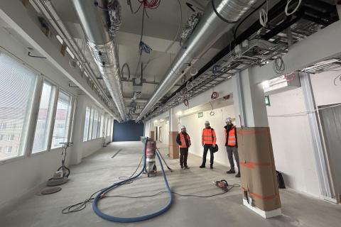 Consti Talotekniikan Pirkanmaan yksikkö vastaa virastotalon urakassa lämpö-, vesi-, ilmastointi-, sähkö- sekä automaatioasennuksista. .jpg
