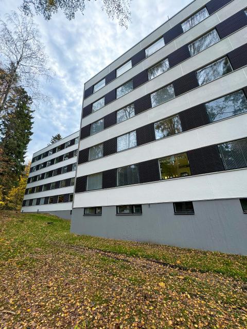 As Oy Westendin tornien uusi julkisivu kunnioittaa vanhaa tyyliä.JPEG